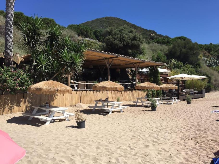 F2 Vue Mer Dans Residence Avec Piscine Ajaccio  Bagian luar foto