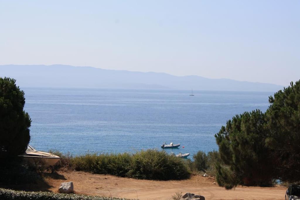 F2 Vue Mer Dans Residence Avec Piscine Ajaccio  Bagian luar foto