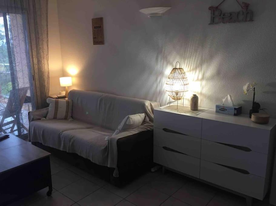 F2 Vue Mer Dans Residence Avec Piscine Ajaccio  Bagian luar foto
